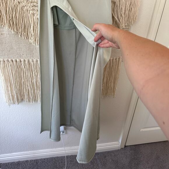 NWT: Blithe LA Side Slit Open Back Maxi Dress - Picture 6 of 15